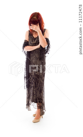 Mature woman looking frustrated Mature woman looking frustrated 11172478