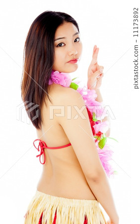 Attractive asian girl 20 years old shot in studio Attractive asian girl 20 years old shot in studio 11173892