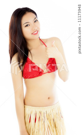 Attractive asian girl 20 years old shot in studio Attractive asian girl 20 years old shot in studio 11173948