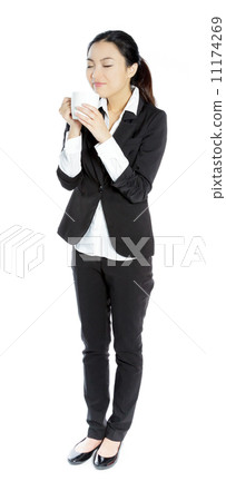 Attractive asian girl 20 years old shot in studio Attractive asian girl 20 years old shot in studio 11174269