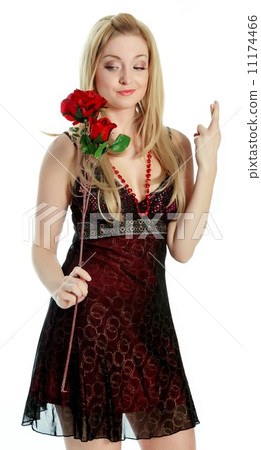 attractive caucasian blond in 30 years old 11174466