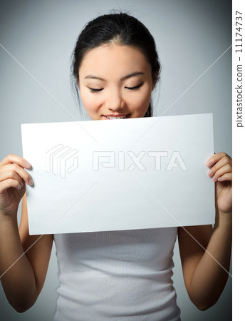 Attractive asian girl 20 years old shot in studio Attractive asian girl 20 years old shot in studio 11174737