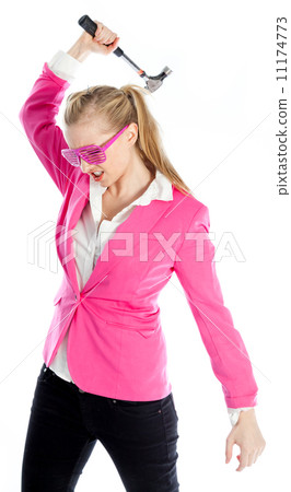 attractive caucasian blond in 30 years old attractive caucasian blond in 30 years old 11174773