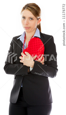 Attractive caucasian girl in studio 11178772