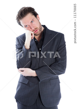 Attractive caucasian man shot in studio Attractive caucasian man shot in studio 11178885