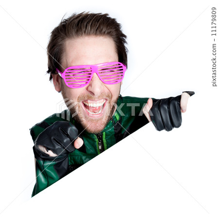 Attractive caucasian man shot in studio 11179809