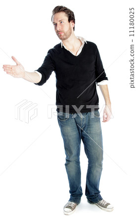Attractive caucasian man shot in studio Attractive caucasian man shot in studio 11180025