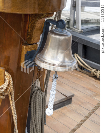 Bell hanging in a boat 11180513