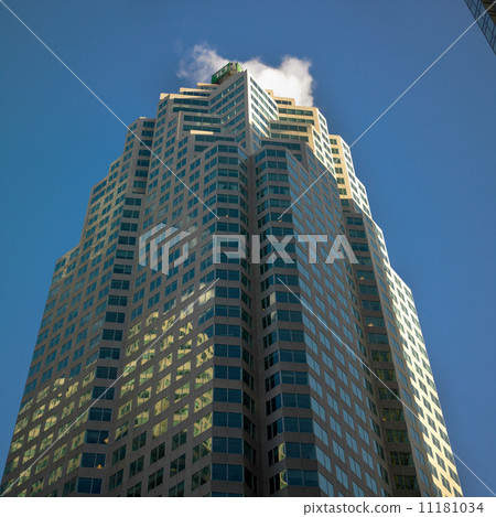 Low angle view of an office building, Brookfield Place, Toronto, Low angle view of an office building, Brookfield Place, Toronto, 11181034