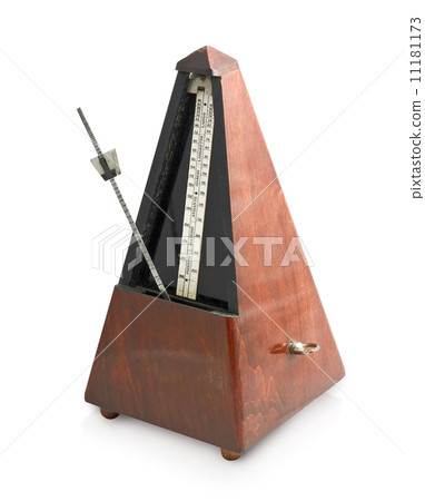 metronome isolated on a white background 11181173