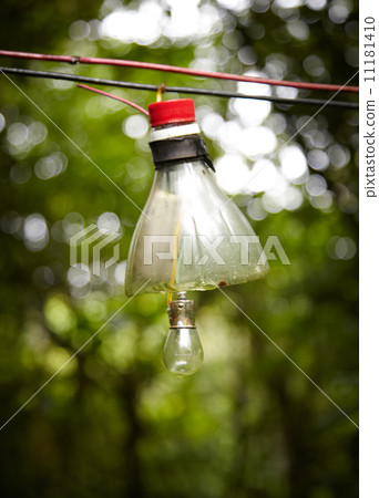 Low angle view of a lightbulb 11181410