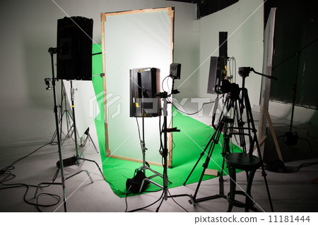 Interiors of a film studio Interiors of a film studio 11181444