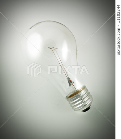 incandecent lightbulb isolated on a white background 11182244