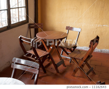 Chairs around a table, Peru 11182643