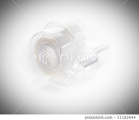 two rolls of tape isolated on a white background 11182644