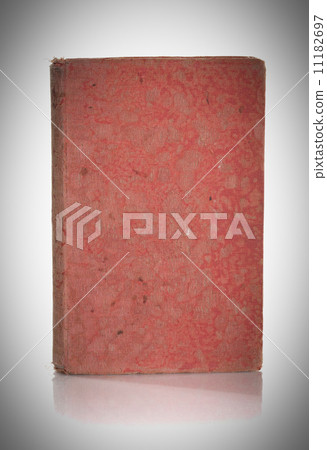 antique book isolated on a white background 11182697