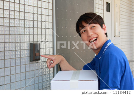 工人送貨員送貨上門辦公室搬家（男性工作事業30年代商人） 11184412