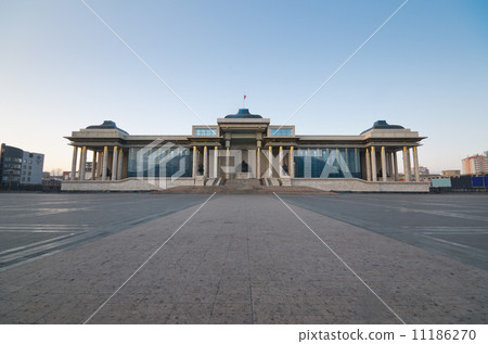 Ulan Bator / Ulaanbaatar, Mongolia: Parliament building, Suhbaat 11186270