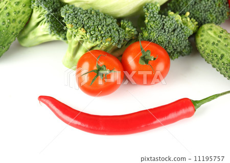 vegetable smile 11195757