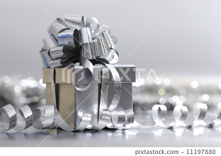 silver christmas gift 11197880