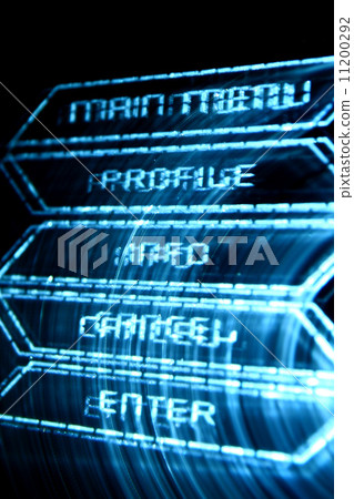 abstract menu 11200292