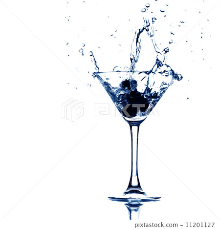 martini glass splash martini glass splash 11201127