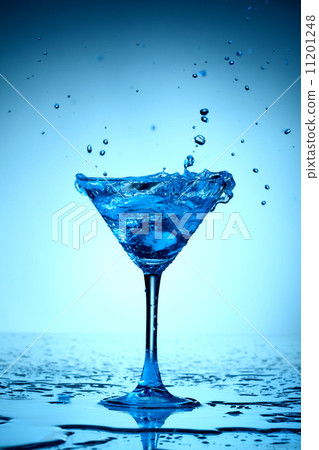 blue coctail splash blue coctail splash 11201248