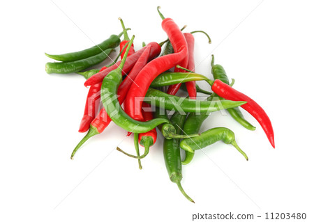 mixed chilli pile 11203480