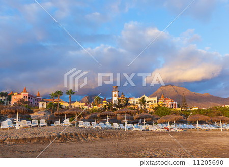 Beach Las Americas in Tenerife island - Canary 11205690