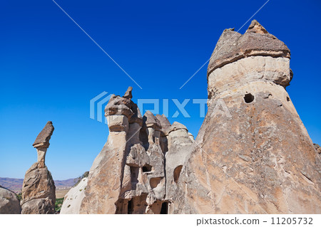Rock formations in Cappadocia Turkey 11205732