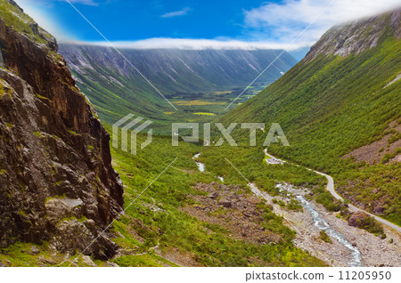 Stigfossen waterfall and Troll's Path - Norway 11205950