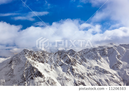 Mountains ski resort Solden Austria 11206383