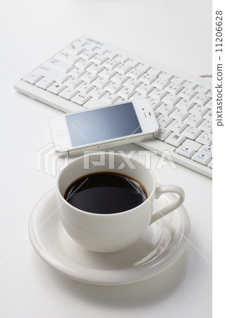 Coffee and keyboard 11206628