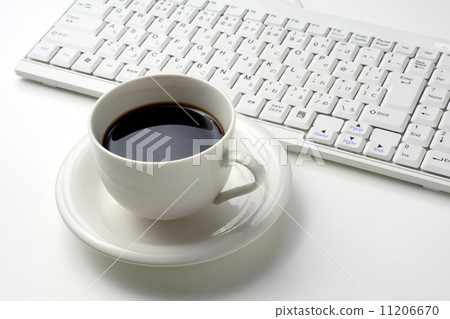 Coffee and keyboard 11206670