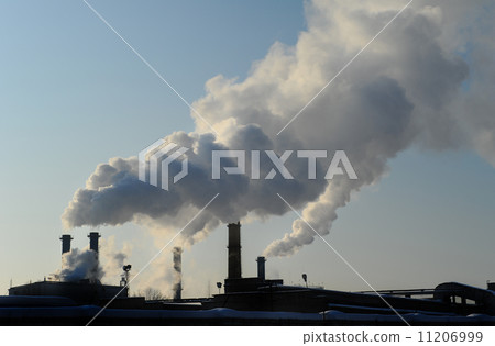 Smoke from factory pipes 11206999