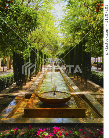 Gardens of Almudaina Palace in Palma of Majorca 11207103