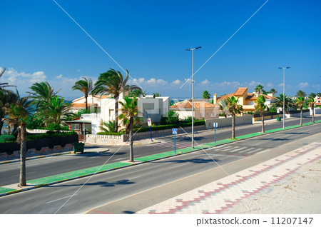 La Manga del Mar Menor general street view, Spain 11207147