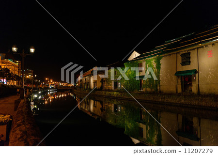 小樽磚街道夜視圖 小樽磚街道夜視圖 11207279
