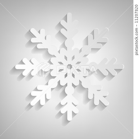Christmas Snowflake - Stock Illustration [11207820] - PIXTA