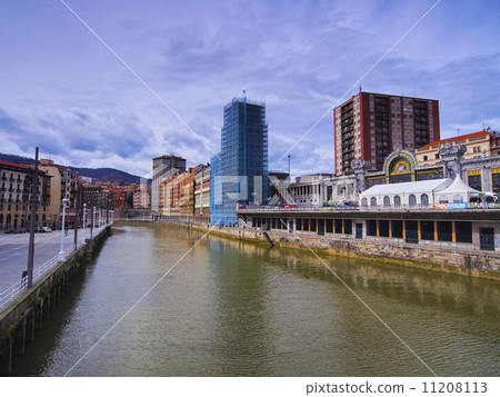 Nervion River in Bilbao Nervion River in Bilbao 11208113