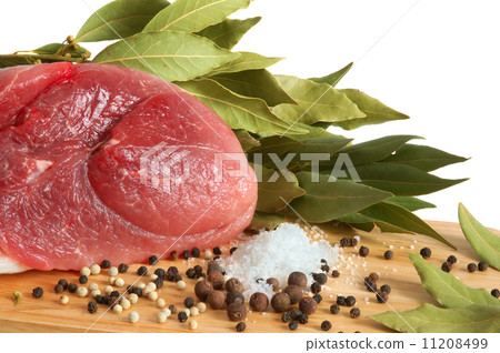 Raw pork meat 11208499