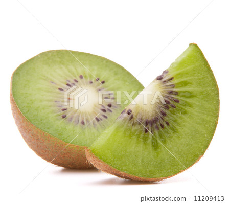 Sliced kiwi fruit segment Sliced kiwi fruit segment 11209413