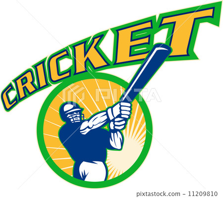 cricket sports batsman batting cricket sports batsman batting 11209810
