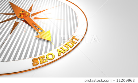 Seo Audit on White Golden Compass. Seo Audit on White Golden Compass. 11209968
