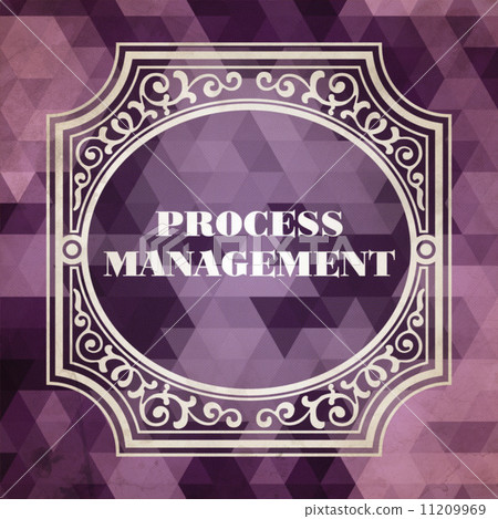 Process Management. Vintage Design Concept. Process Management. Vintage Design Concept. 11209969