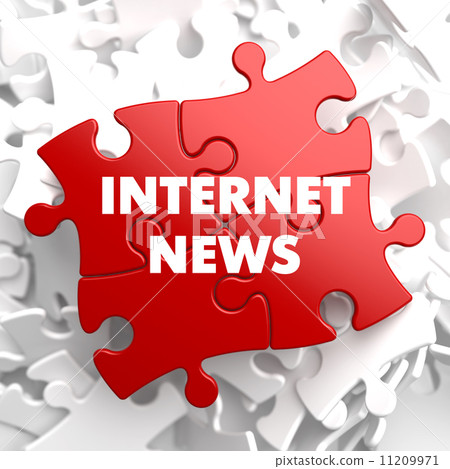 Internet News on Red Puzzle. Internet News on Red Puzzle. 11209971