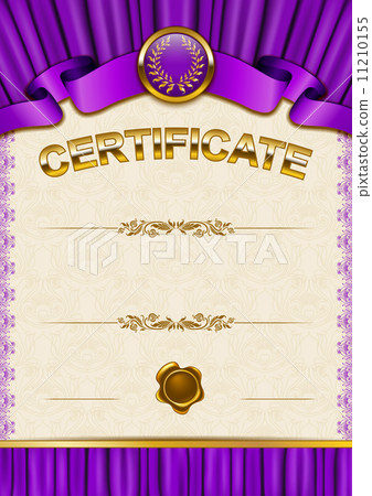 Elegant template of certificate, diploma 11210155