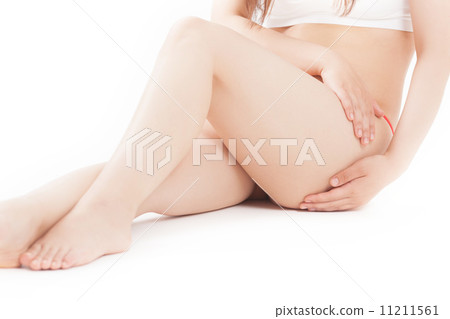 Middle women who enthusiastically care for body Middle women who enthusiastically care for body 11211561