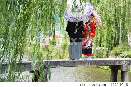 Japanese style bride and groom marry Japanese style bride and groom marry 11211648