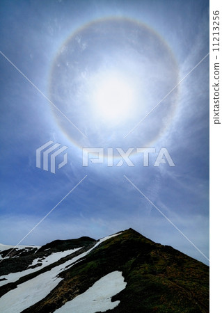 Light ring and Joetsu border · Mt. Shigakura 11213256